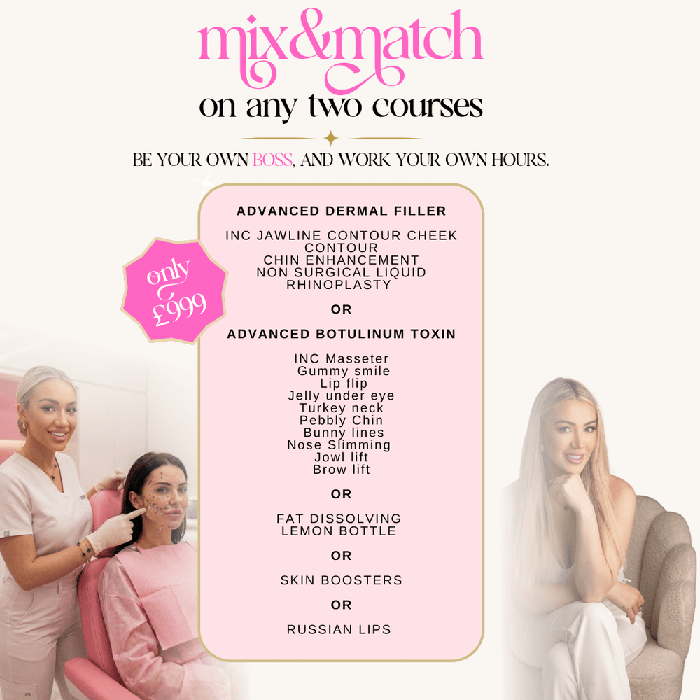 Pick & Mix Advanced Course | Bespoke Aesthetics Training for Qualified Practitioners - Moon Aesthetics Academy