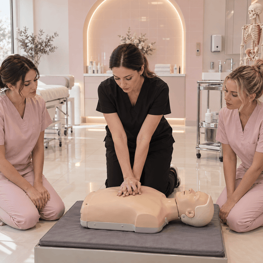 VTCT Level 3 Award in Basic Life Support and Management of Anaphylaxis in Clinical Practice - Moon Aesthetics Academy